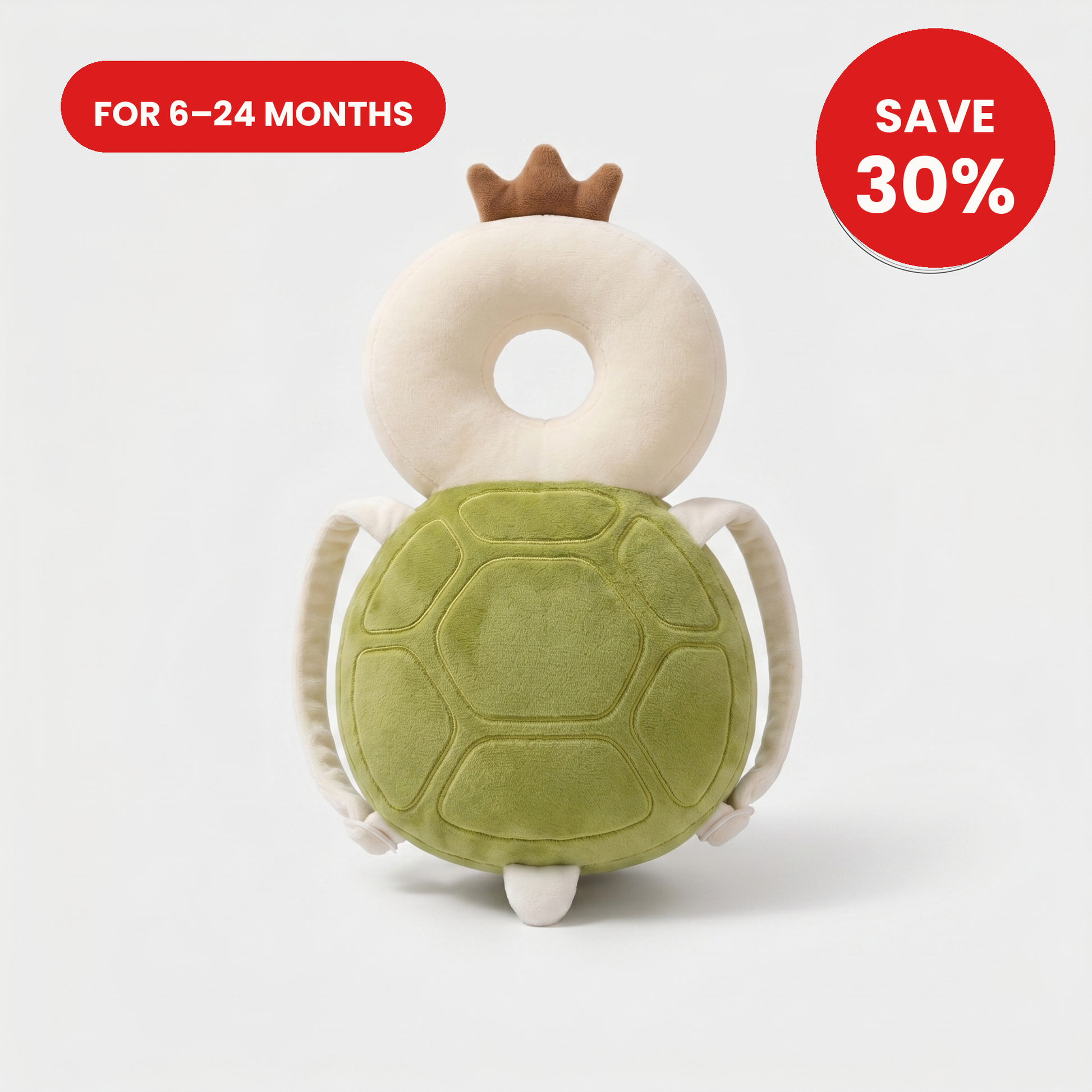 Lior Baby Safety Backpack turtle design — save 30%, for babies 6–24 months