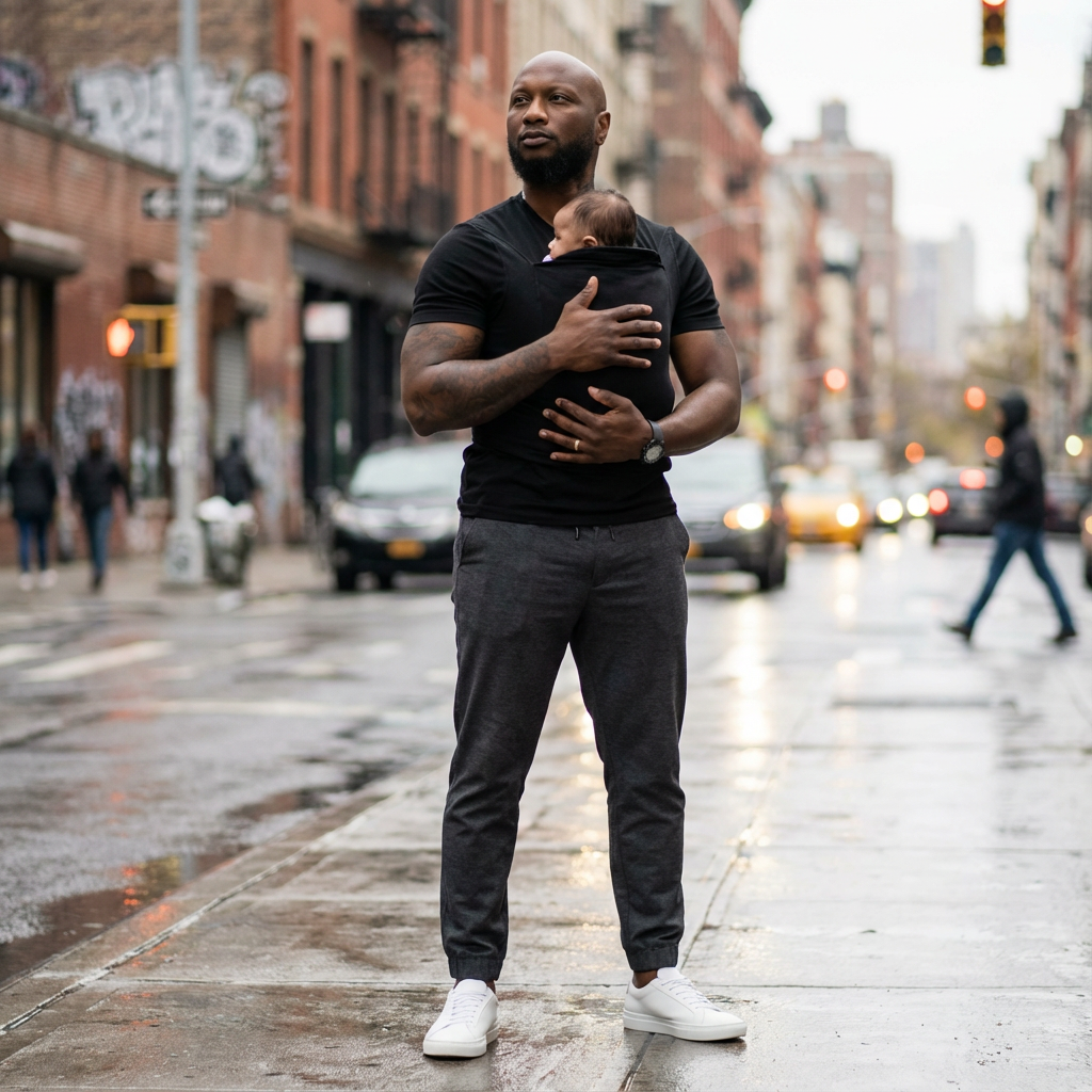 Lior Kangaroo Pocket T-Shirt