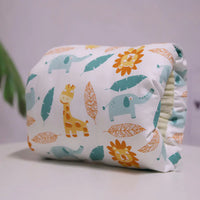 White background fawn elephant / 25*23