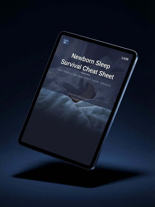 Newborn Sleep Survival Cheat Sheet